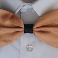 muszka kelnerska, damska, męska
podwójna złota, beżowa