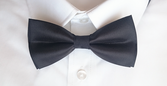 muszka kelnerska, damska, męska
czarna