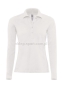 biała Polo Safran Pure Longsleeve women , polo długi rękaw damska, b&c