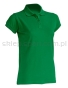 Koszulka polo męska bawełniana JHK511, zielony