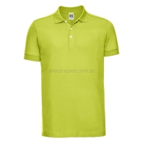 Polo Męska, Stretch, Russell Z566, limonka