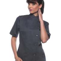 Bluza kucharska DAMSKA, Karlowsky Greta, karlowsky Jf4, kitel kucharski damski, bluza kucharska szara