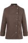 brązowy kitel , bluza kucharska damska, kitel kucharski damski, larissa karlowsky, karlowsky jf3, bluza larissa karlowsky, jf3 kitel, kitel damski jf3