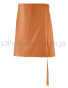 Zapaska EXNER 80x45, fartuch, apron, EX100 ceglasta, ceglany, pomarańczowa