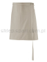 Zapaska EXNER 80x45, fartuch, apron, EX100 beżowa, piaskowy