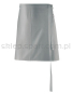 Zapaska EXNER 80x45, fartuch, apron, EX100 jasna szara, srebrna