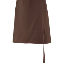 Zapaska EXNER 80x45, fartuch, apron, EX100 brązowy, tofi, toffee