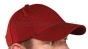 czapka z daszkiem baseball gruba czerwona