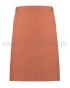 Zapaska bez kieszeni Premier PR151 apron fartuch kasztanowy