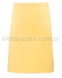 Zapaska bez kieszeni Premier PR151 apron fartuch cytrynowy