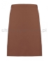Zapaska bez kieszeni Premier PR151 apron fartuch kawowa