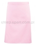 Zapaska bez kieszeni Premier PR151 apron fartuch różowy