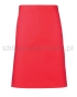 Zapaska bez kieszeni Premier PR151 apron fartuch truskawkowy