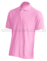 Koszulka polo, męska, bawełniana JHK510, jasny różowy