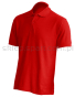 Koszulka polo, męska, bawełniana JHK510, czerwony