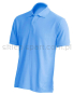 Koszulka polo, męska, bawełniana JHK510, błękitny, sky, jasny niebieski