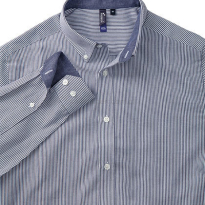 Koszula kelnerska męska w prążek PR238 - 4