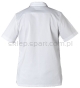 Bluza kucharska biała z krótkim rękawem HACCP