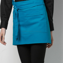 bargear K513 zapaska turkus niebieska, fartuszek barowy