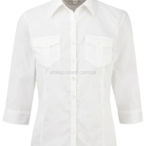 Damska Koszula rękaw 3/4 Russell Z918F biała