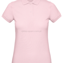 Koszulka polo damska Organiczna B&C BCPW440 jasny różowy