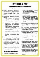 Instrukcja BHP przy obsłudze przesiewacza dla młynów, piekarni, cukierni