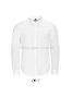 Męska koszula długi rękaw 97% bawełna BLAKE  L01426 biała white, stretch easycare, 100% bawełna, oddychająca, do recepcji