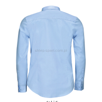 koszula błękitna męska 100% bawełna, oddychająca miła w dotyku , bardzo elegancka