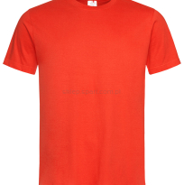 Koszulka, t-shirt męski, ST2000, ciemny pomarańczowy, Brilliant Orange