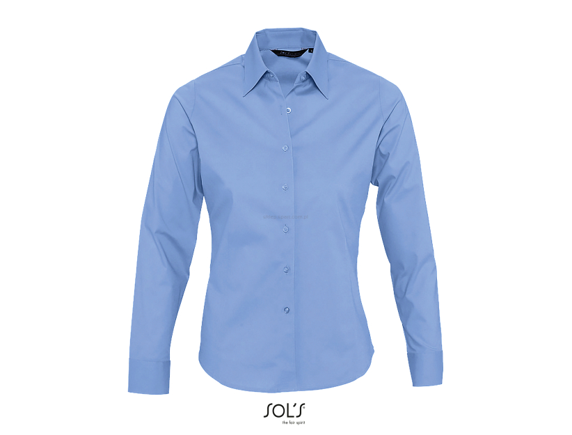 Damska koszula długi rękaw 97% bawełna EDEN L634