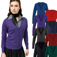 SWETER damski recepcja, premier PR697, PW697, 8 kolorów, kardigan elegancki, do recepcji, do restauracji, dla kelnerek