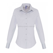 silver, szara, koszula dla kelnerek, pr344, damska