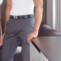 SPODNIE KELNERSKIE SZARE, GRAFITOWE terni, cg workwear , fasion