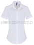 koszula damska, biała, dla kelnerów, slim, PR346
