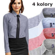 koszula w kratkę damska premier pr320, 4 kolory, sklep, kelnerska