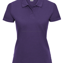 Damskie polo bawełniane Z569F, fioletowy