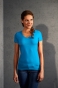 Damski t-shirt V-neck E3086 Promodoro - 7