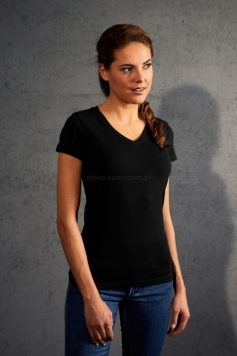 Damski t-shirt V-neck E3086 Promodoro