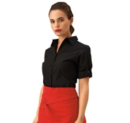 damska koszule kelnerska czarna, pr306, pw306, premierworkwear