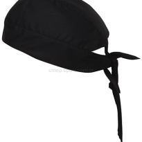 czapka kucharska, bandana czarna
