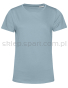 T-Shirt Damski Organic E150 BCTW02B, niebieski, szaroniebieski