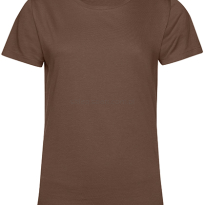 T-Shirt Damski Organic E150 BCTW02B, brązowy