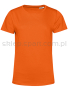 T-Shirt Damski Organic E150 BCTW02B, ponmarańczowy