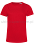 T-Shirt Damski Organic E150 BCTW02B, czerwony