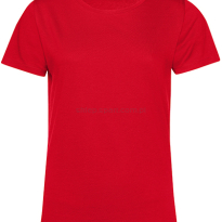 T-Shirt Damski Organic E150 BCTW02B, czerwony