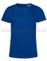T-Shirt Damski Organic E150 BCTW02B, niebieski królewski