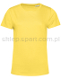 T-Shirt Damski Organic E150 BCTW02B, żółty