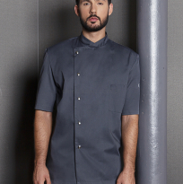Bluza kucharska KARLOWSKY GUSTAV grafitowa - 6
