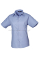 niebieska koszula kelnerska damska z krótkim rękawem Premier PR302