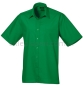 zielona koszula kelnerska męska premier pr202 z krótkim rękawem